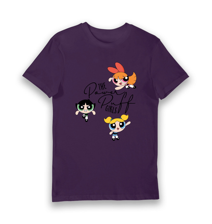T-shirt adulte Powerpuff Girls multi-personnages