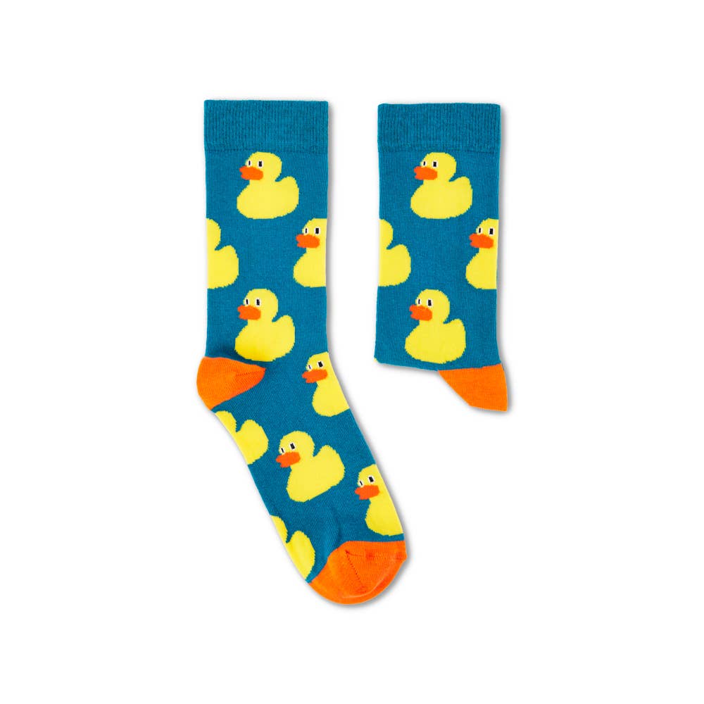 Calcetines de baño con forma de pato