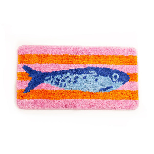 Sunset Fish Bath Mat
