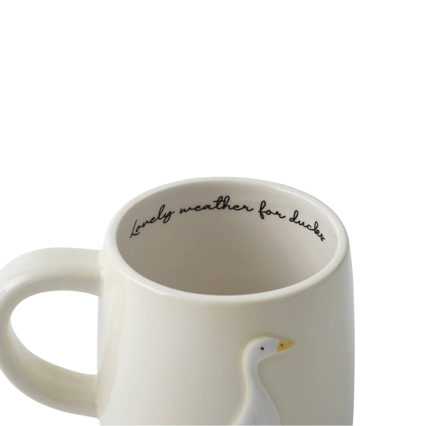 Taza de cerámica de pato de Bramble Farm en caja de regalo