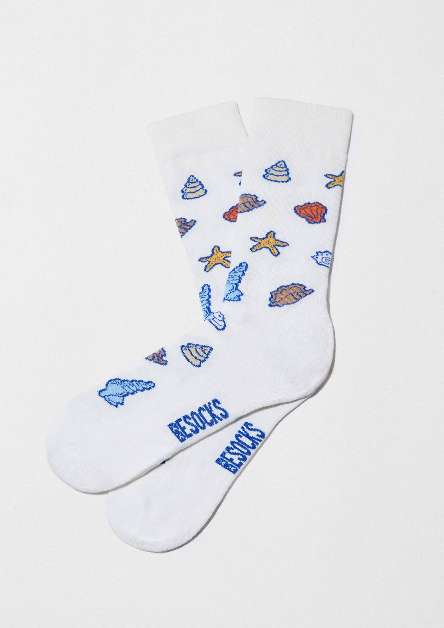 BeOcean White - 100% Organic Cotton Socks