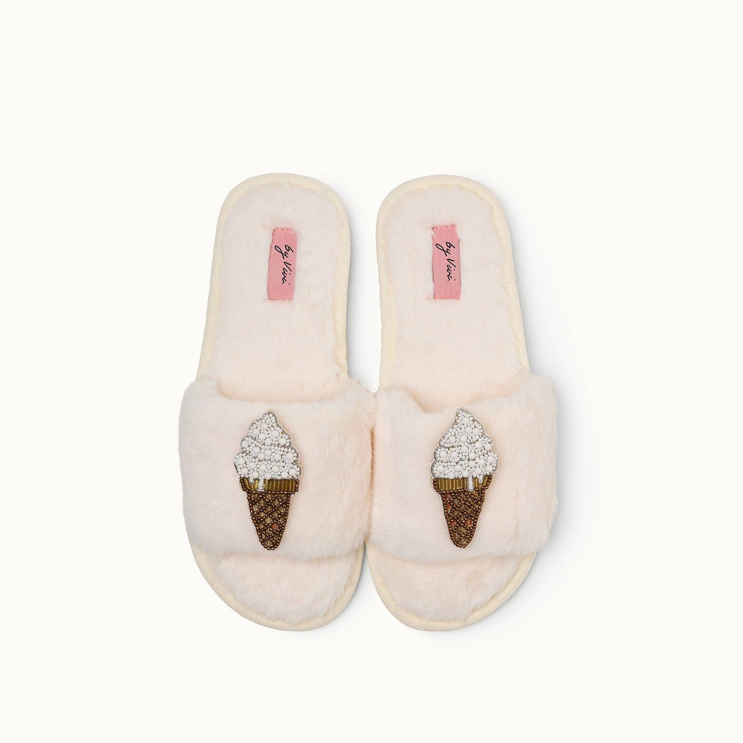 Paire de broches pour Chaussons - Glace