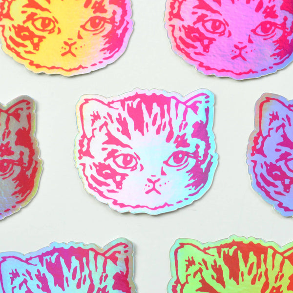 Pegatina "Holo Kitty"