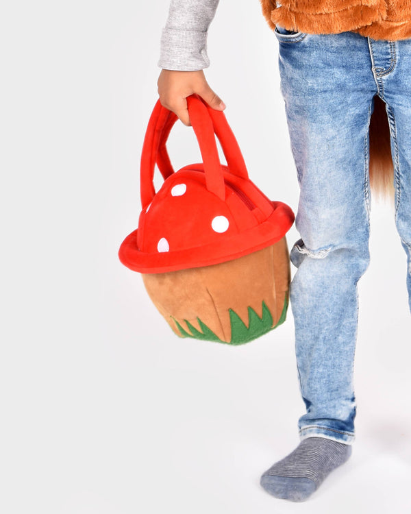 Sac champignon avec fermeture éclair 22 cm