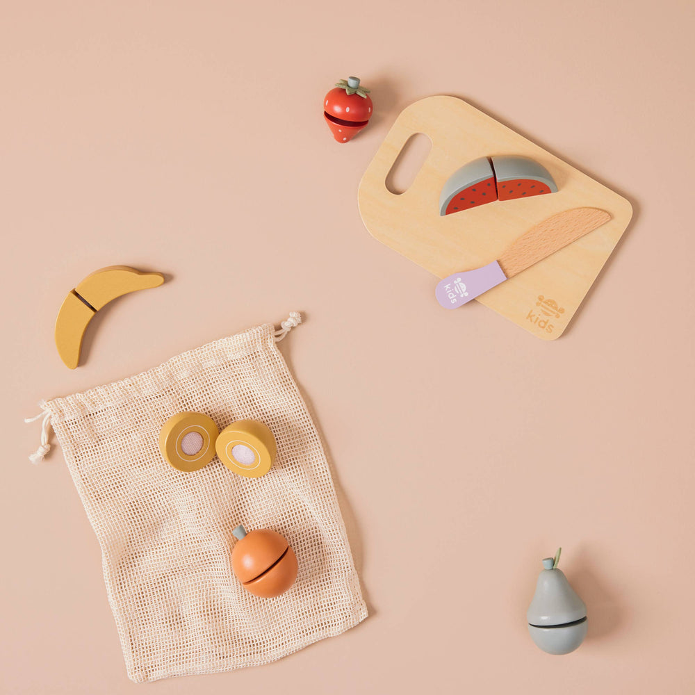 Jeu Set de Jeu Alimentaire pour Enfants (FSC) en Bois
