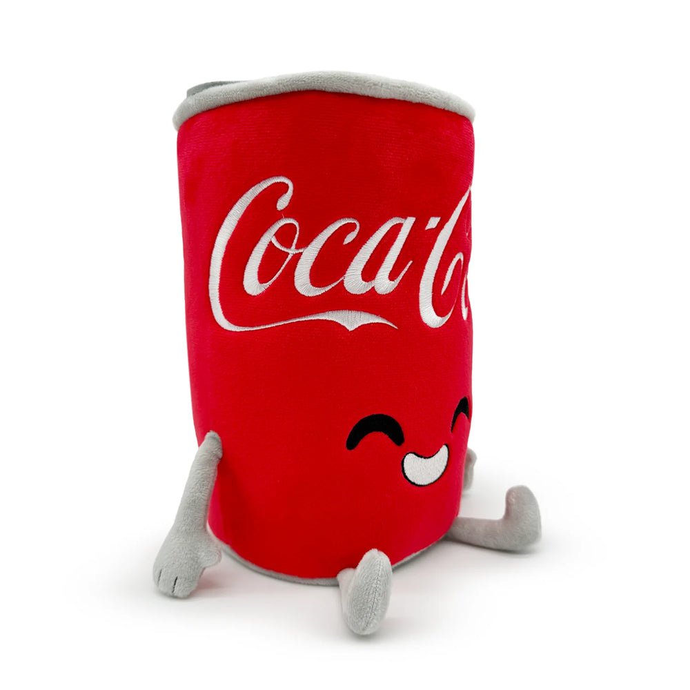 Peluche a forma di lattina di Coca-Cola