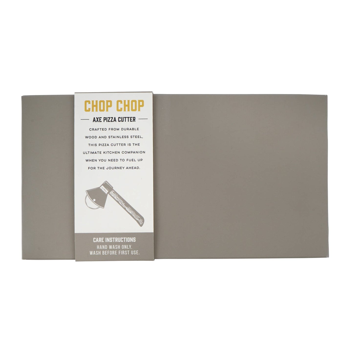 Great Plains axe-shaped pizza cutter in a gift box