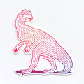 Dinosaur Maze Sticker
