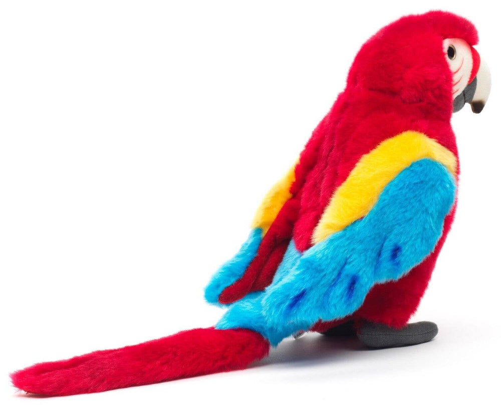 Peluche Perroquet Ara Rouge