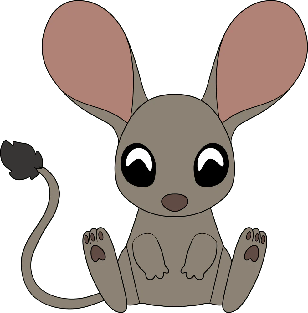 Peluche Souris du Désert