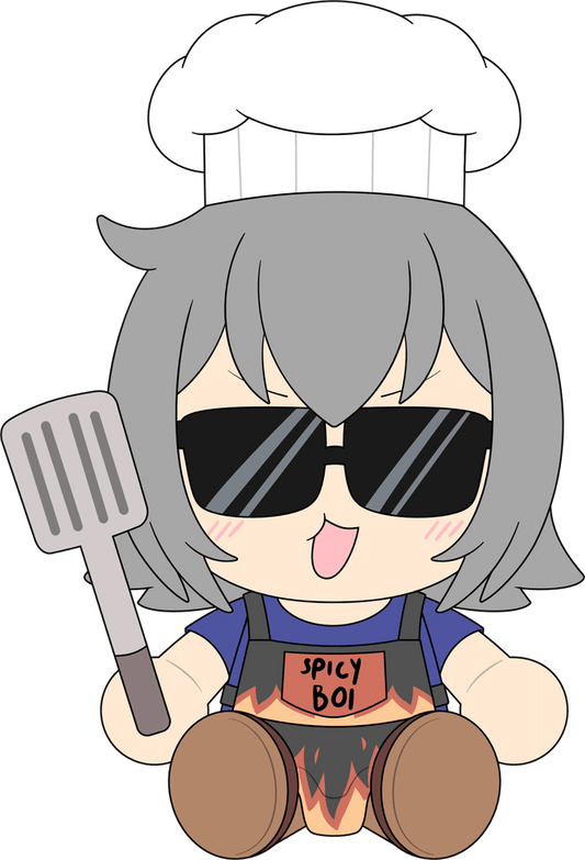 UwosLab: ザ・グリラーぬいぐるみ（9インチ）