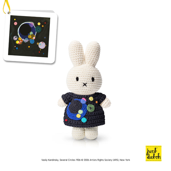 Peluche Miffy – Robe Kandinsky