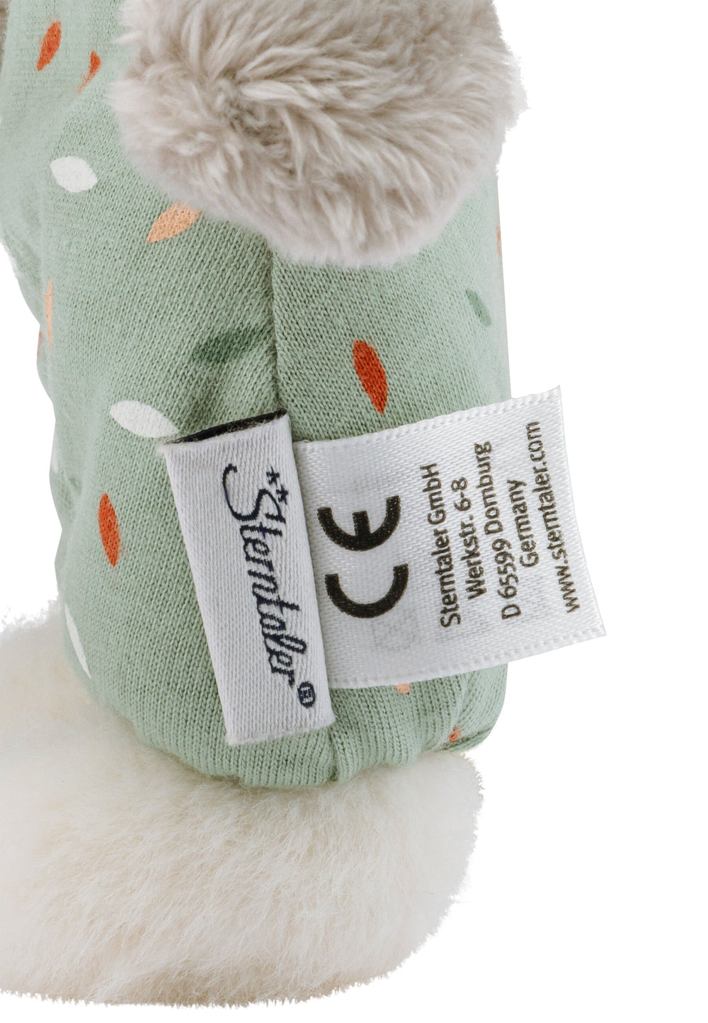 Peluche Chat Lilly S avec hochet - 16 cm