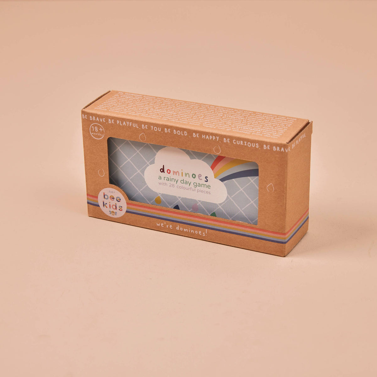 Jeu Jeu de Dominos pour Enfants en Bois