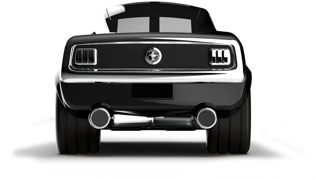 Black Ford Mustang Car - Baghera