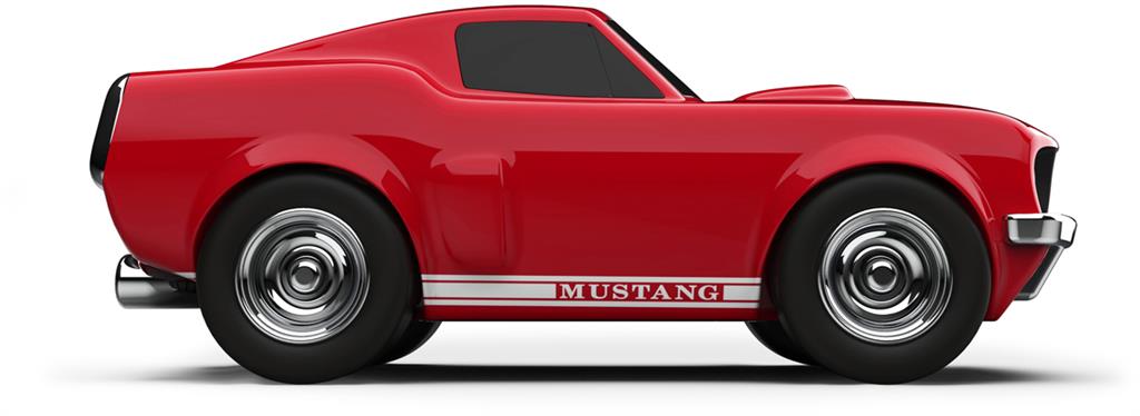 Ford Mustang rojo - Baghera