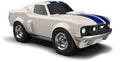 Ivory White Ford Mustang Car - Baghera