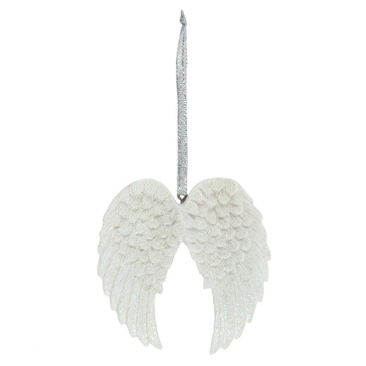 Décoration à Suspendre Ailes d’Ange à Paillettes