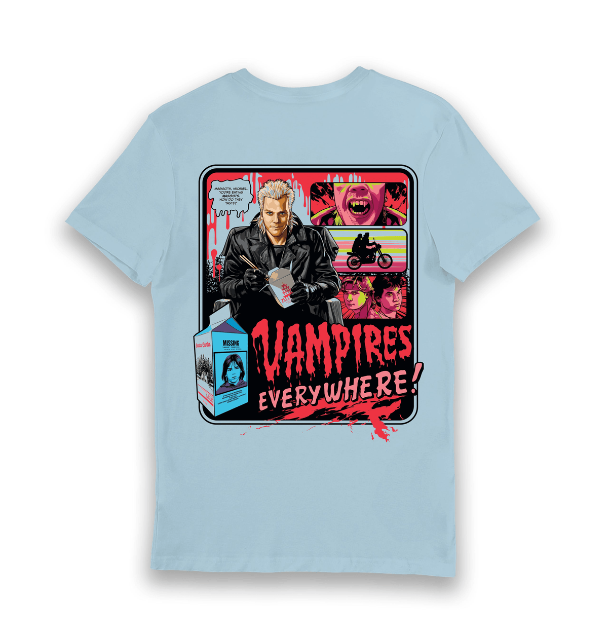 T-shirt adulte The Lost Boys David Vampires Everywhere recto-verso