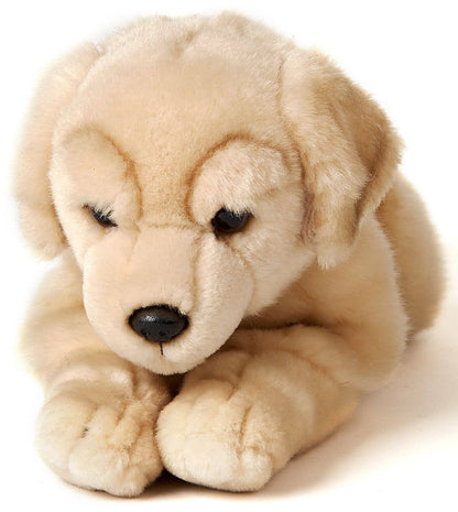 Peluche de Golden Retriever, acostado