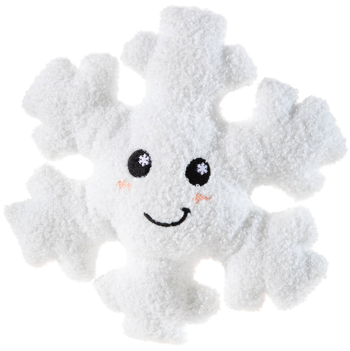 Cojín de peluche copo de nieve KuMa — 27 cm