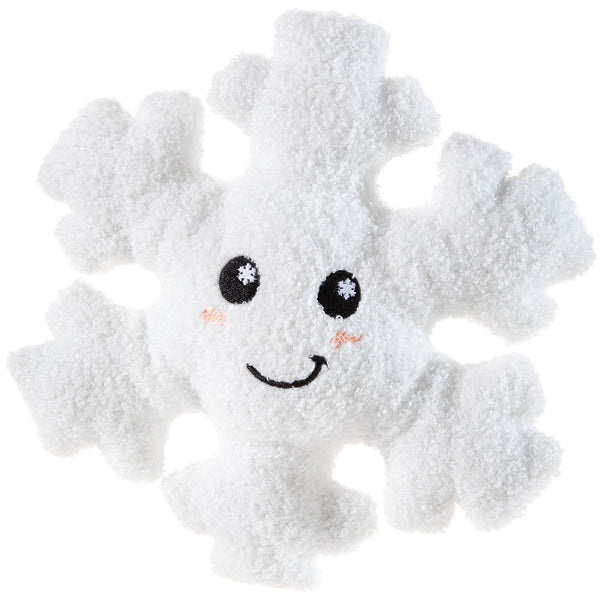 Coussin peluche KuMa Flocon de neige - 27 cm