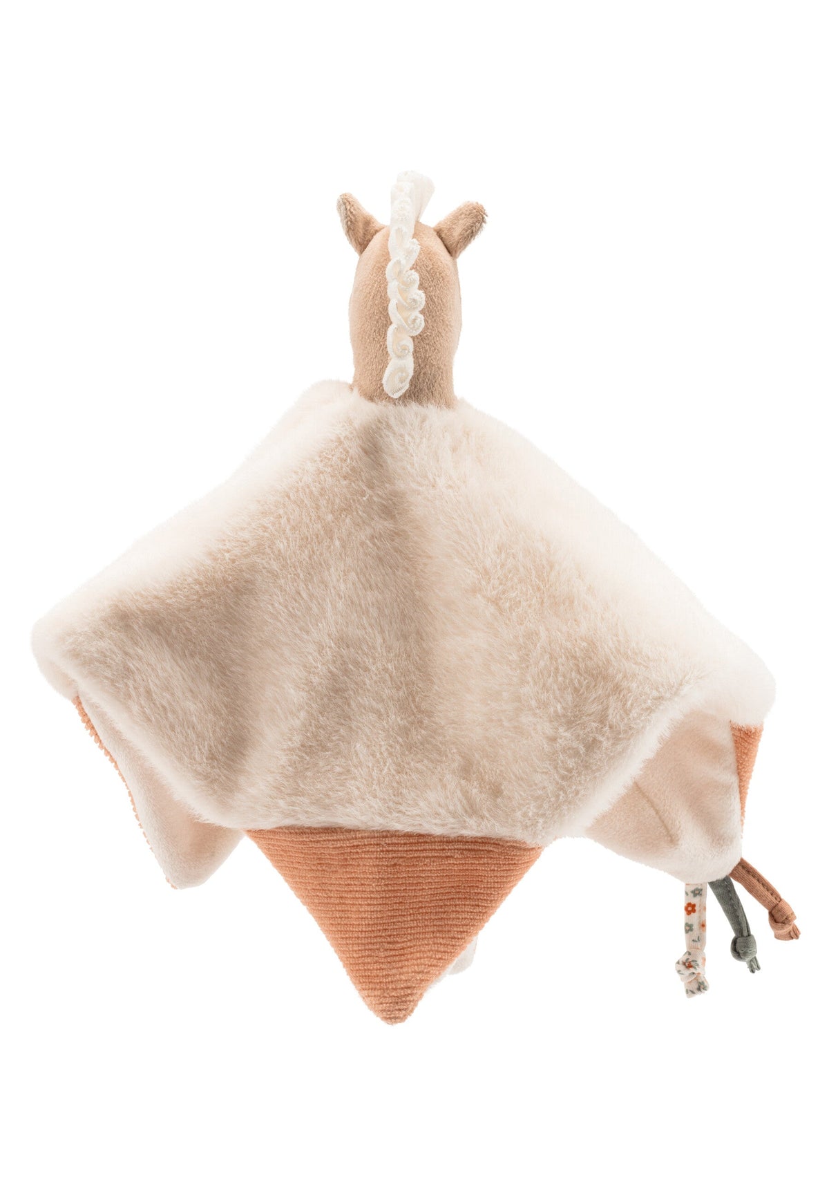 Doudou Cheval Sunny avec hochet - 28 cm – vue 2