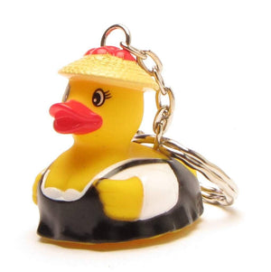 Llavero de pato de la Selva Negra