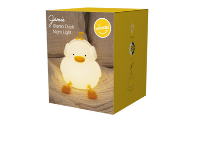 Veilleuse en silicone Canard Jamie