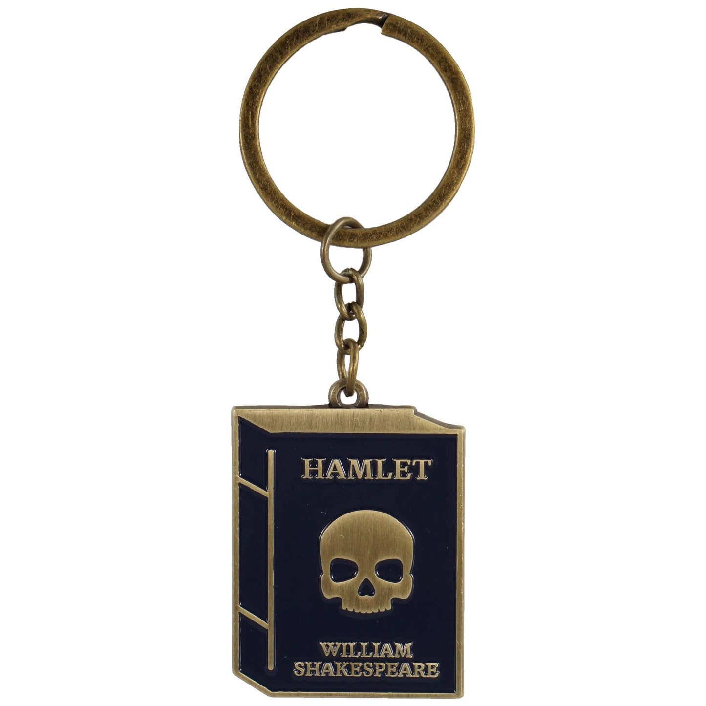 Portachiavi in ​​metallo - Shakespeare (Amleto)