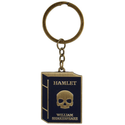 Portachiavi in ​​metallo - Shakespeare (Amleto)