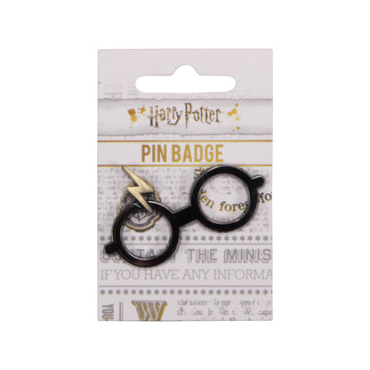 Broche em verniz - Harry Potter (óculos e cicatriz)
