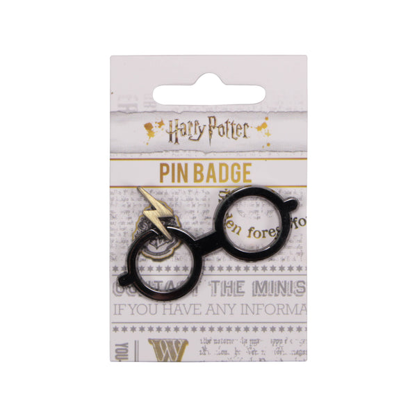 Broche em verniz - Harry Potter (óculos e cicatriz)