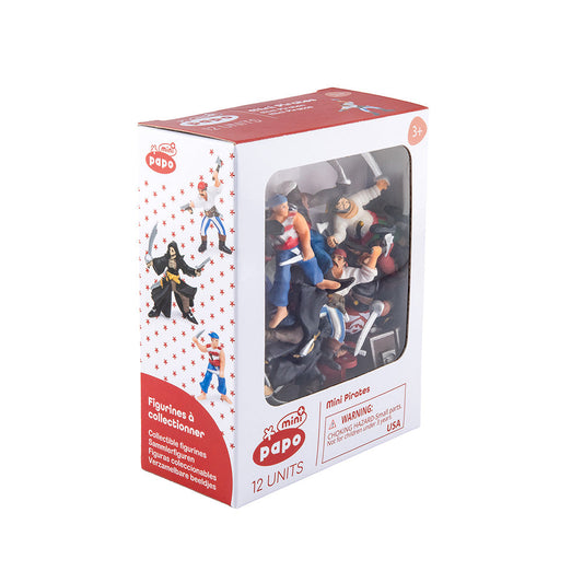 Mini PLUS Pirates & Corsairs Figurine, 12 pieces
