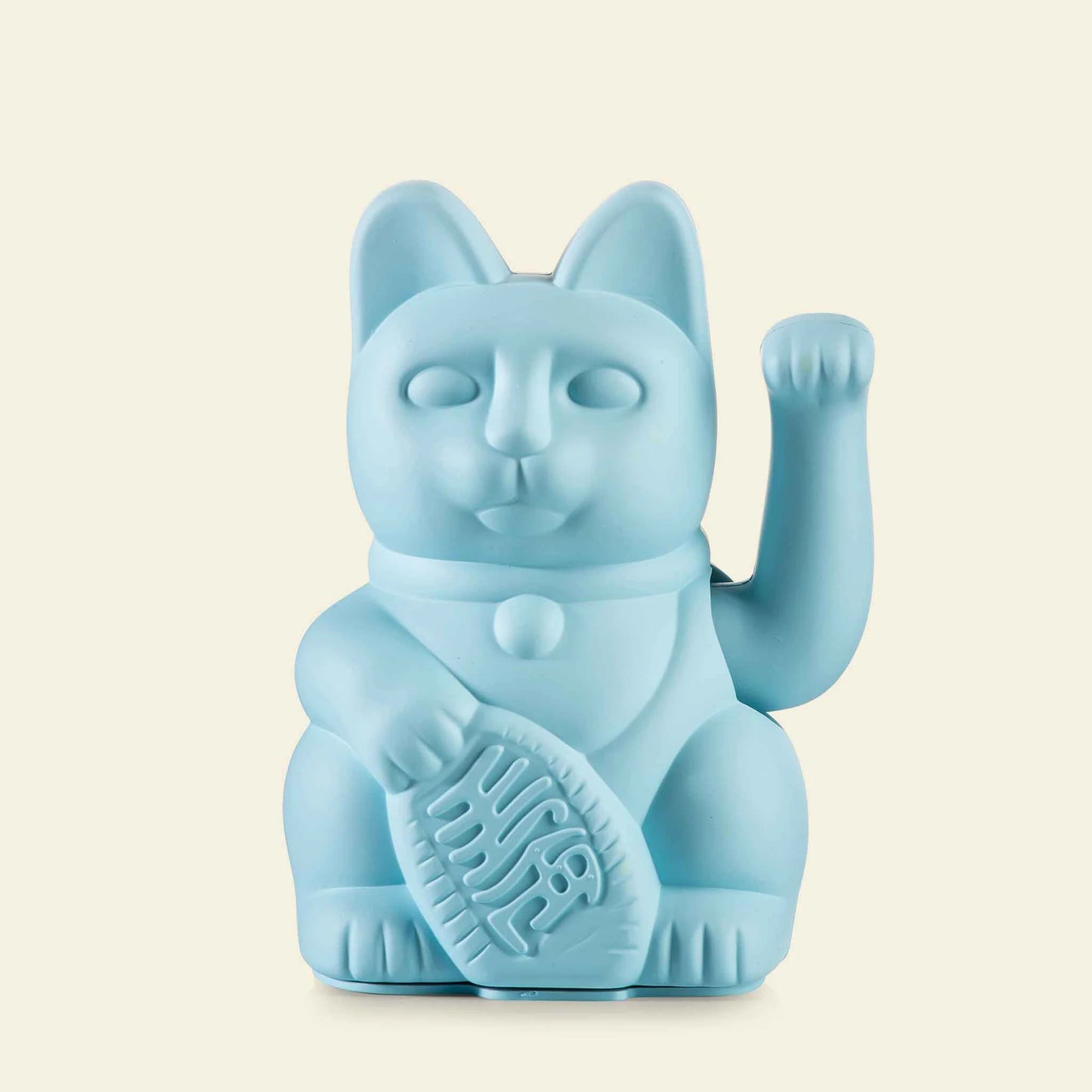 Chat Chanceux Bleu Clair
