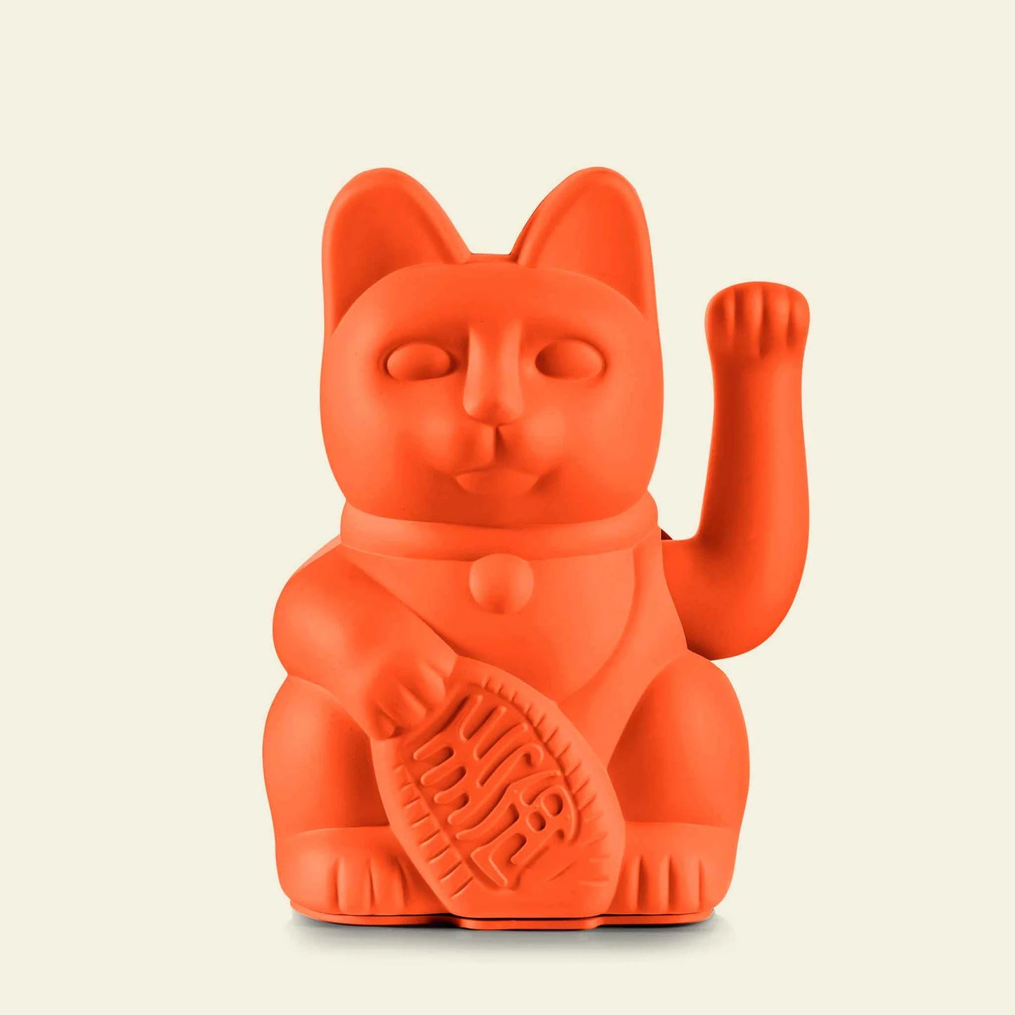 Glückskatze Neonorange