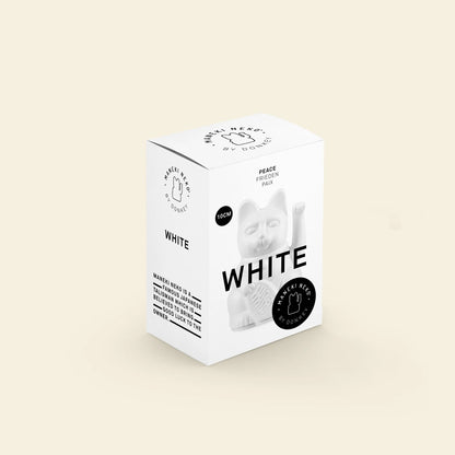 Mini Chat Chanceux Blanc