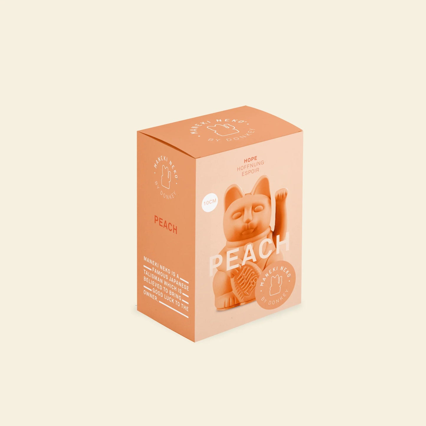 Geluksminikatje Peach