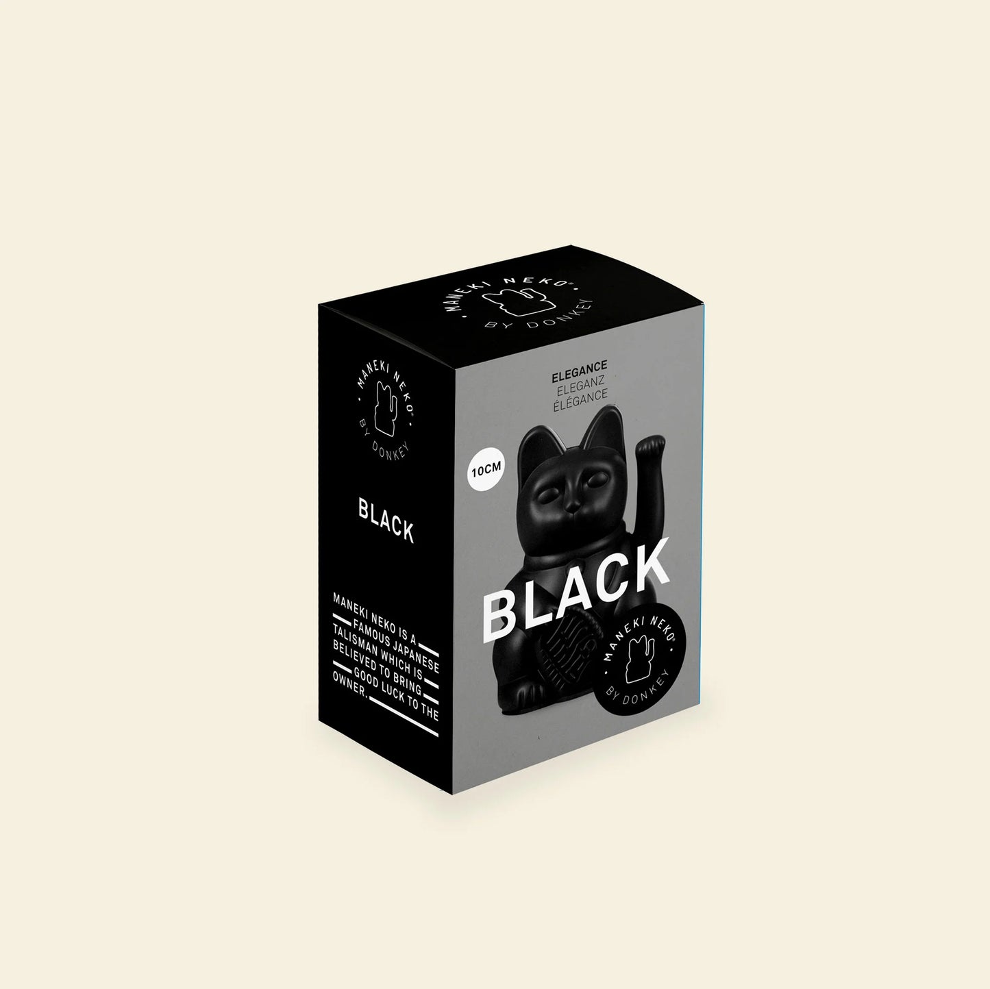 Mini Chat Chanceux Noir