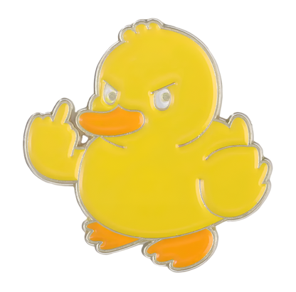 Pato amarelo prende pato fora