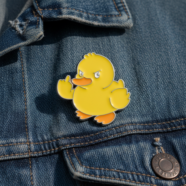 Pins Canard Jaune Duck Off
