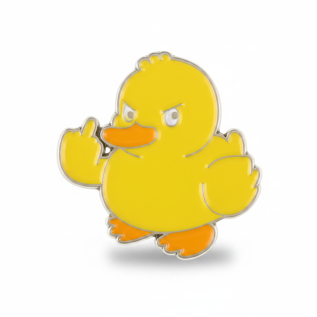 Pato amarelo prende pato fora