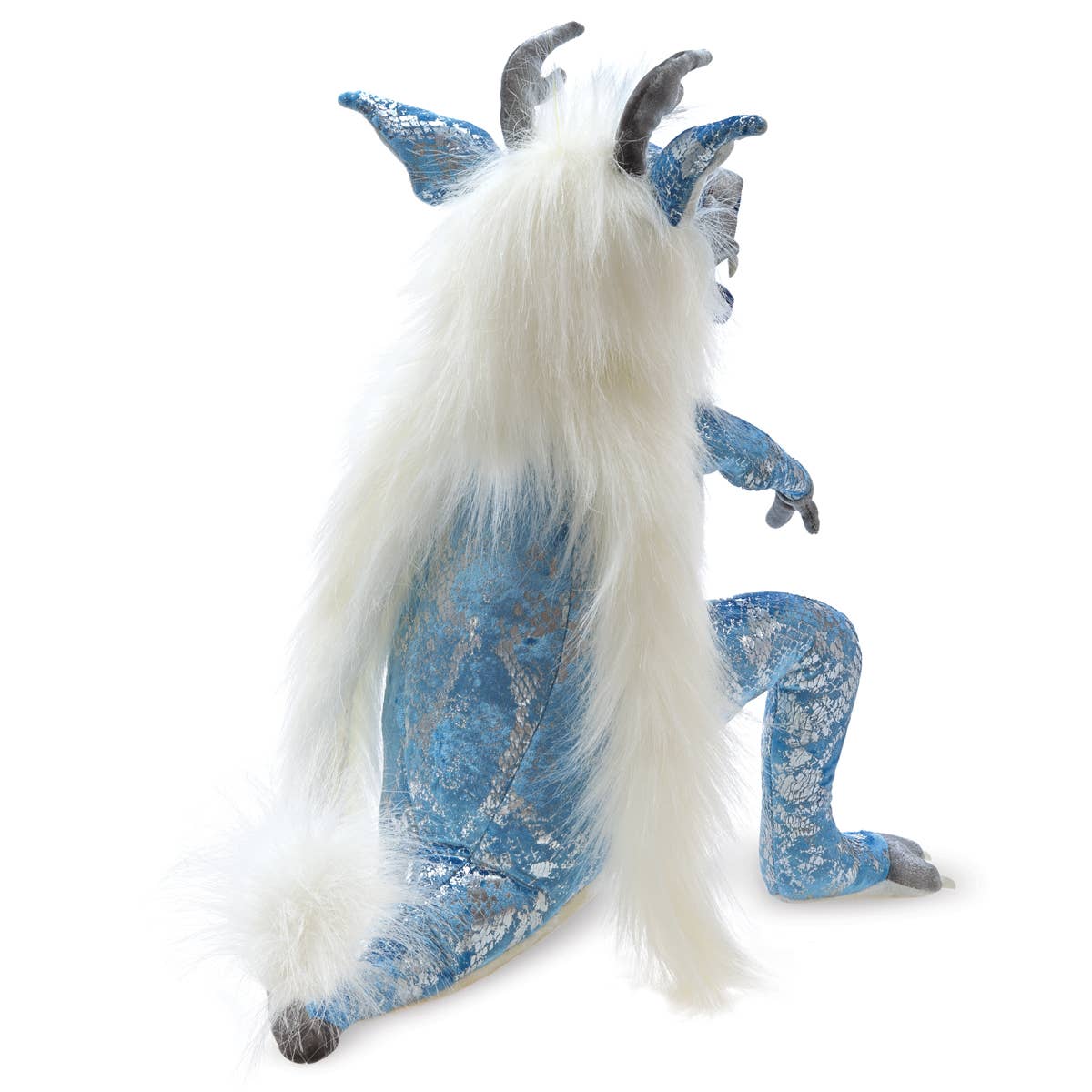 Marioneta de mano de dragón de hielo