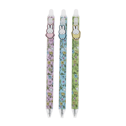 Stylos Gel Effaçables Lapin Miffy 3-Pack