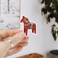 Dala Paard Sticker