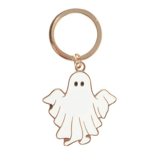 Groovy Ghost Keychain