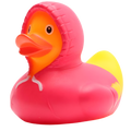 Sudadera con capucha de pato, color rosa