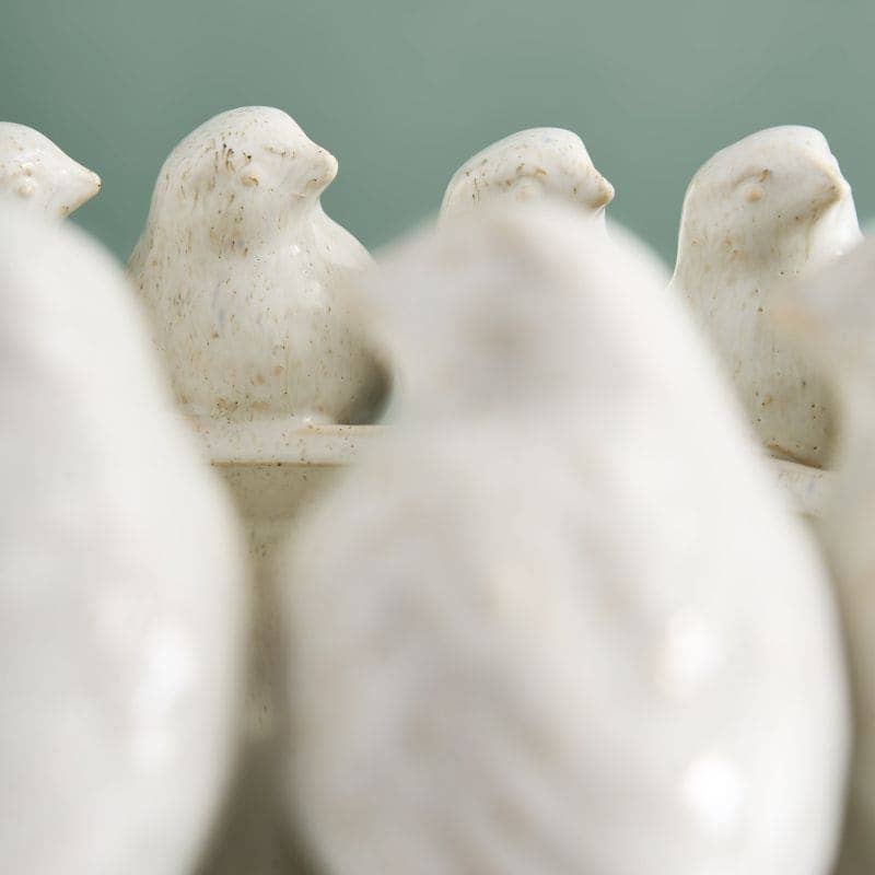 Coupe M. Petit oiseau, Blanc