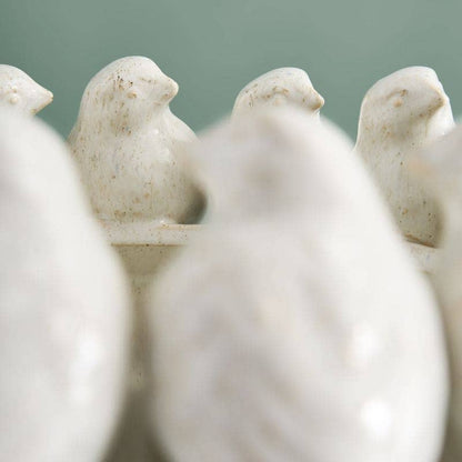 Coupe M. Petit oiseau, Blanc