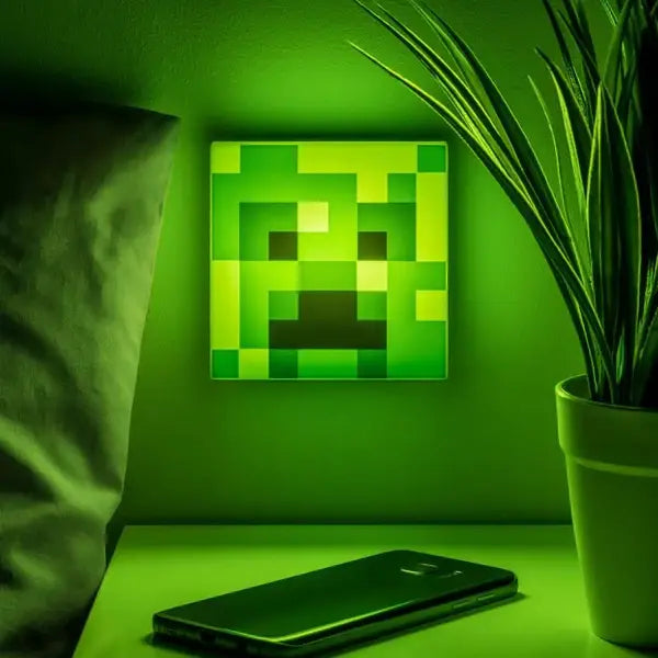 Luz nocturna de Minecraft - Creeper